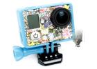 G TMC Tripod Cradle Frame Mount Housing for Gopro 3/3+ ( Blue )